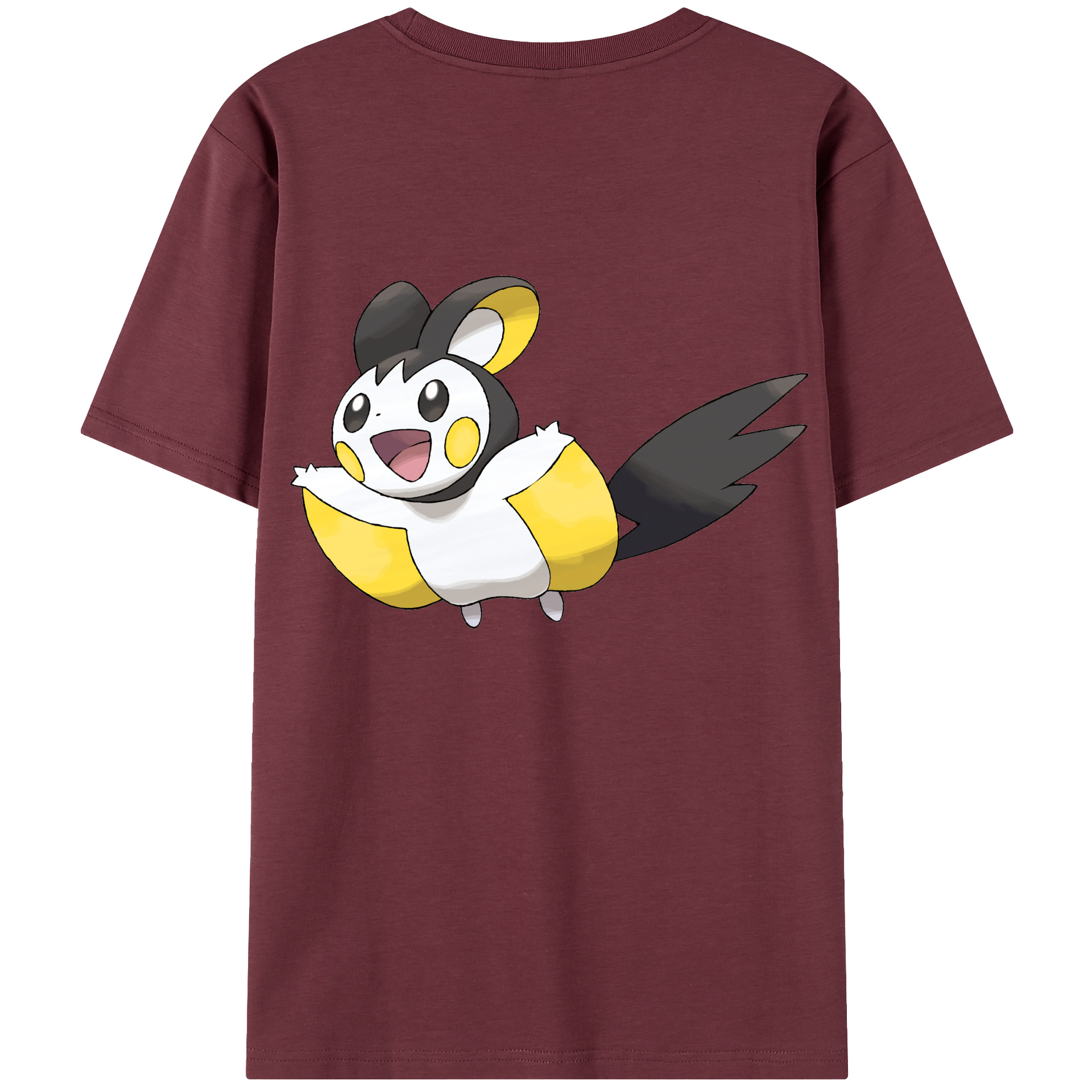 （画像用） ポケットモンスター Pokémon 綿100％半袖Tシャツ（背面プリント）